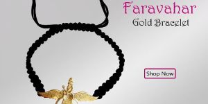 Shop Faravahar Bracelet in Gold