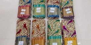 Jacquard Crepe Sarees