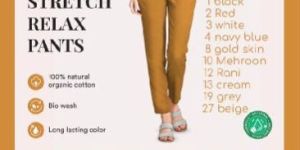 Stretch Relaxed Pants