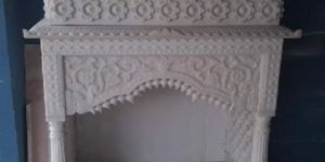 Designer White Marble Temple