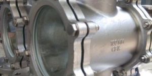 Double Window Sight Flow Indicator