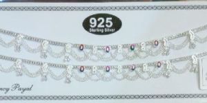 Silver Anklets