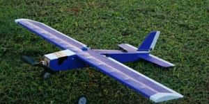 Balsa Wood Elictric Vee -1 Rc Plane Kit (Trainer Model)
