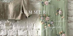 Embroidered Georgette Saree