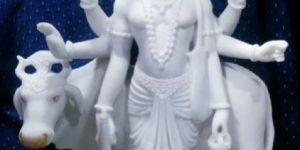 Marble Dattatreya Statue