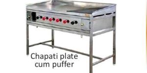 Stainless Steel Chapati Puffer Plate