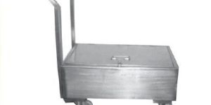 Stainless Steel Weight Box Trolley