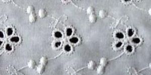 Schiffli Embroidered Fabric