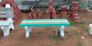Garden Bench without Backrest