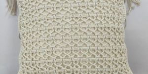 Macrame Square Cushion
