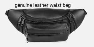 Genuine Leather Waist Bag
