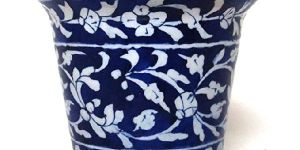 Jaipuri Blue Pottery Planter