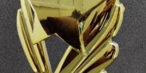 ZINC ALLOY GOLD STATUE