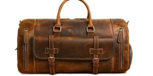 Houston Leather Duffel Bag