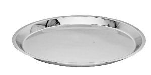 Stainless Steel Agra Tat Dinner Plate