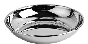 Stainless Steel Rajbhog Halwa Plate