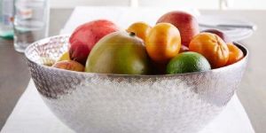 Hammered Fruit Bowl