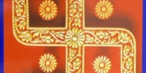 Gold Leaf Swastik