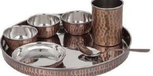 BRONZE THALI SET