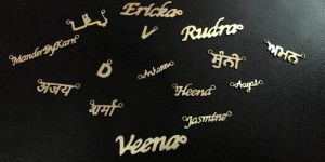Customized Gold Plated Name Jewellery