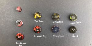 Imitation Tortoise Buttons