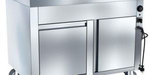 HOT FOOD SERVING TROLLEY