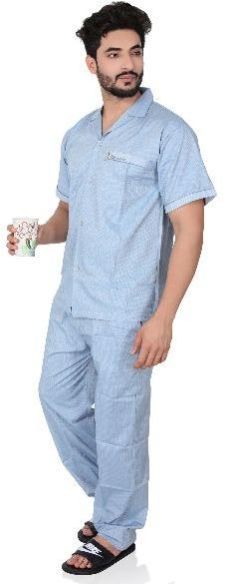 Mens Cotton Night Suit