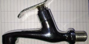 Cast Iron Long Body Bib Cock 15MM