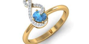 Adina Blue Topaz Ring