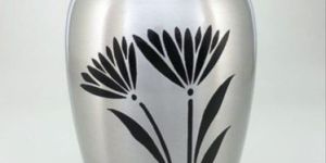 ALUMINIUM CREMATION URN