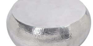 Silver Round Coffee Table