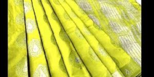 SOFT TUSSER SILK SILVER ZARI SAREES