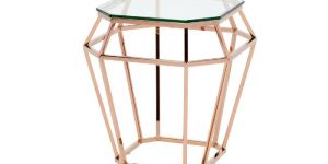 Octagonal Glass Table