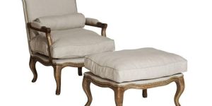 Sofa Chair with Stool