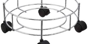 Stainless Steel Cylinder Trolley