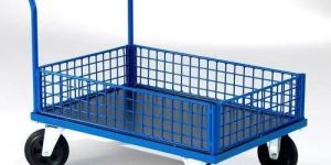 Mild Steel Heavy Duty Hand Trolley
