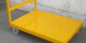 Mild Steel Industrial Platform Trolley