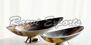 Horn Oval Bowl