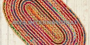 Oval Shape Cotton Rugs