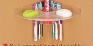 Leezen Multipurpose Bathroom Corner Shelf