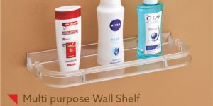 Leezen Multipurpose Bathroom Wall Shelf