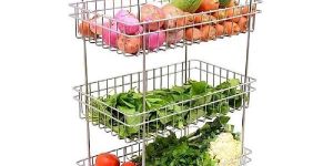 4 Layer Fruit Vegetable Basket