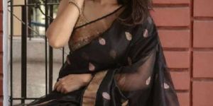 Linen Silk Felchar Kota Weaving Saree