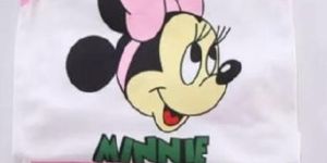 Girls Cartoon Vest & Shorts Set