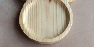 Wooden Mickey Mouse Plate