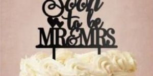 CT21 Mr. & Mrs. Cake Topper