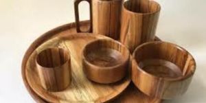 Wooden Dinner Set