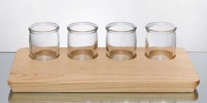 Wooden Shot Tray