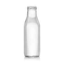 Glass Milk Bottle