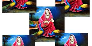 Attractive Print Cushion Cover